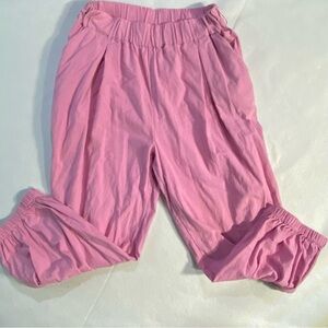 Free People Pink Kairi Pants Medium